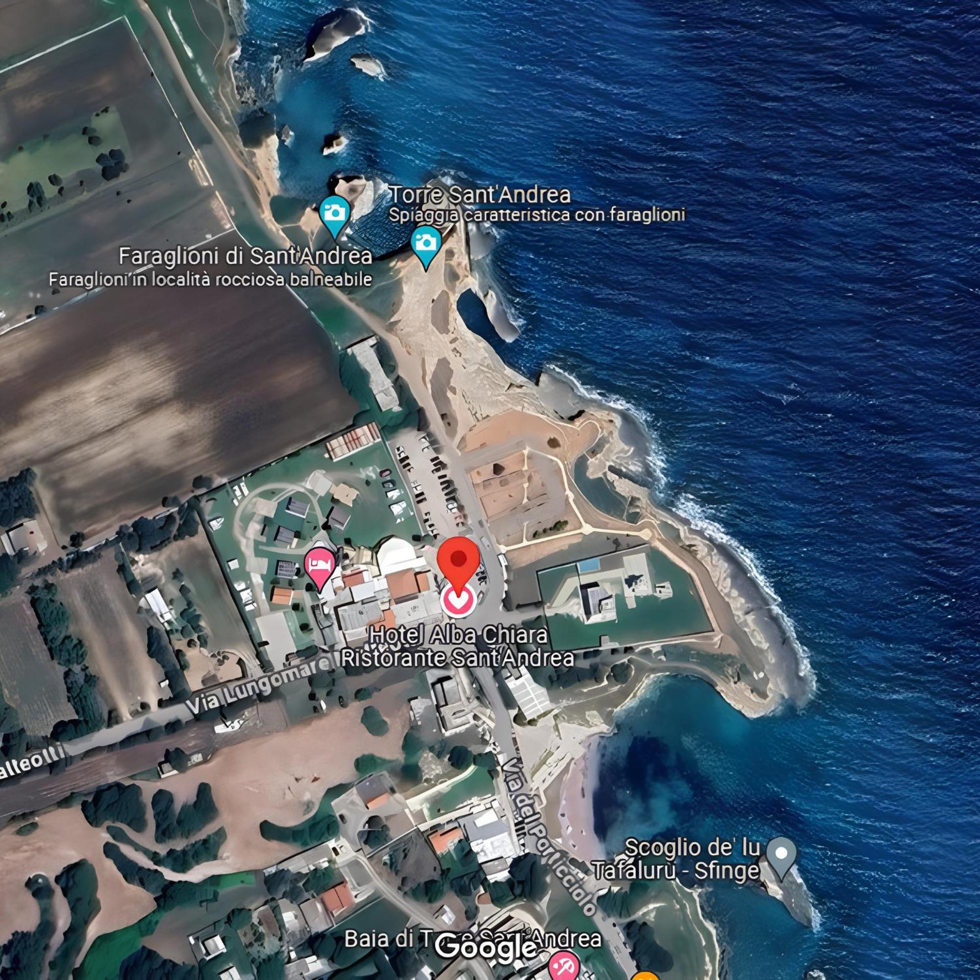 Hotel Alba Chiara Sant'Andrea Salento 外观 照片